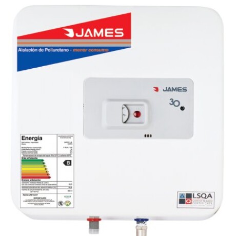 Termotanque James L/prisma 30l* (p) Termotanque James L/prisma 30l* (p)