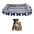 Cuna Cama Cucha Mascota Perro Gato Rectangular 50 X 37 Variante Ballenas