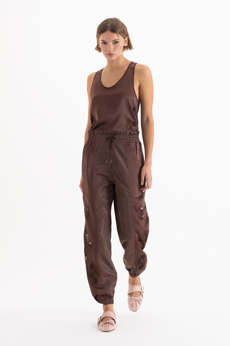 PANTALON CAMELIA Chocolate
