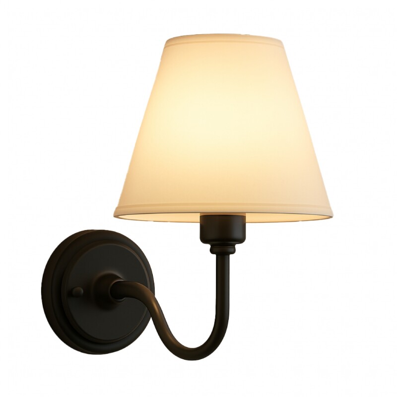 Lampara de Pared Classic Artefacto Para Pared Classic Negro