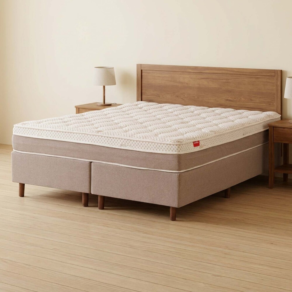 SOMMIER ESPUMA IVORY ONESIDE KING