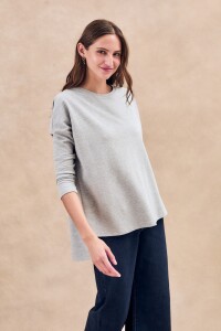 Sweater Gris Melange