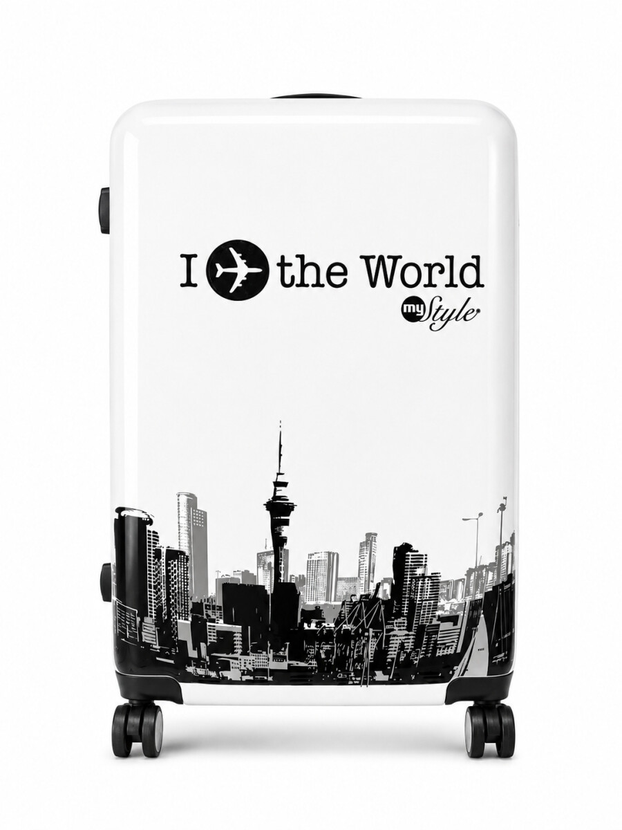 VALIJA THE WORLD - GRIS 