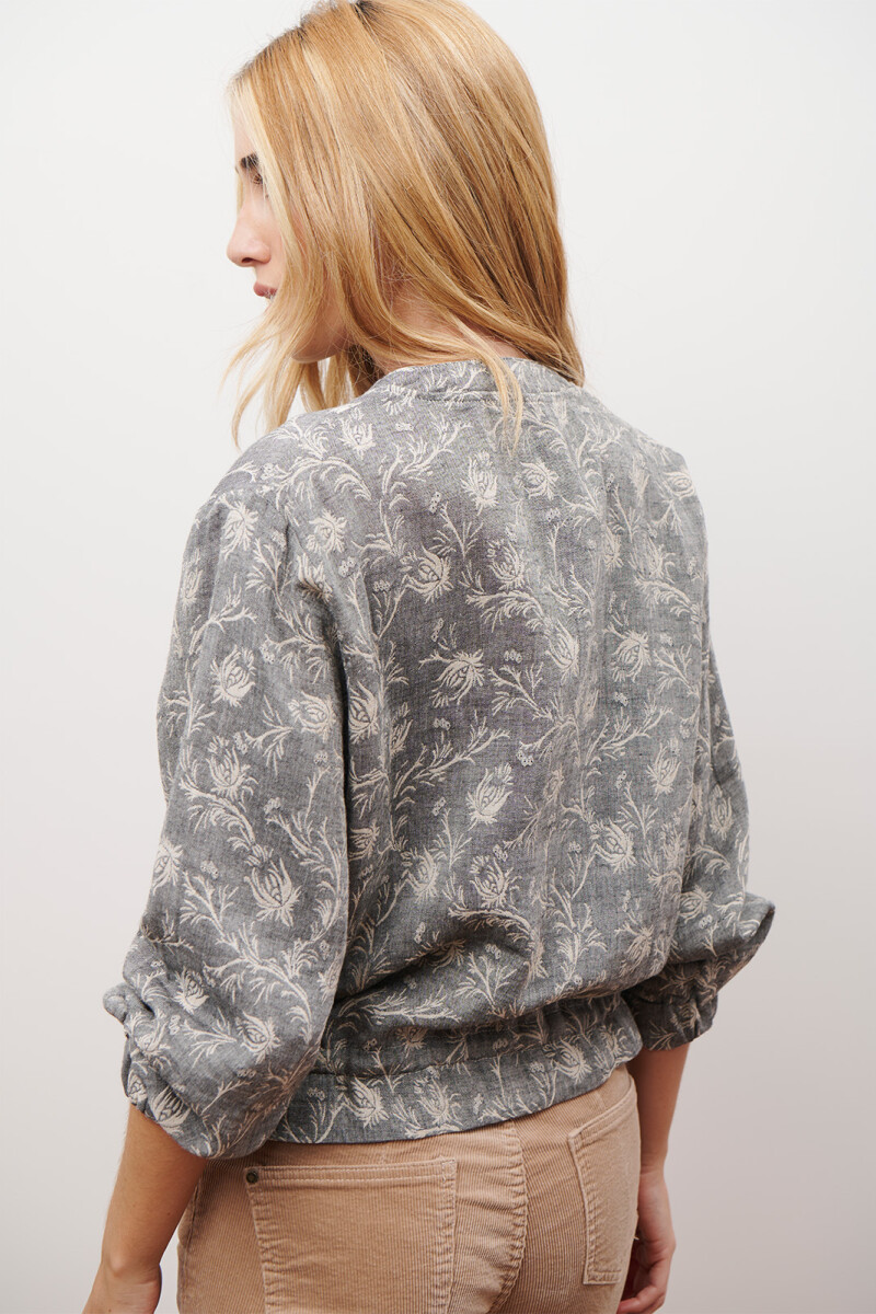 BOMBER TRAMADA NEGRO