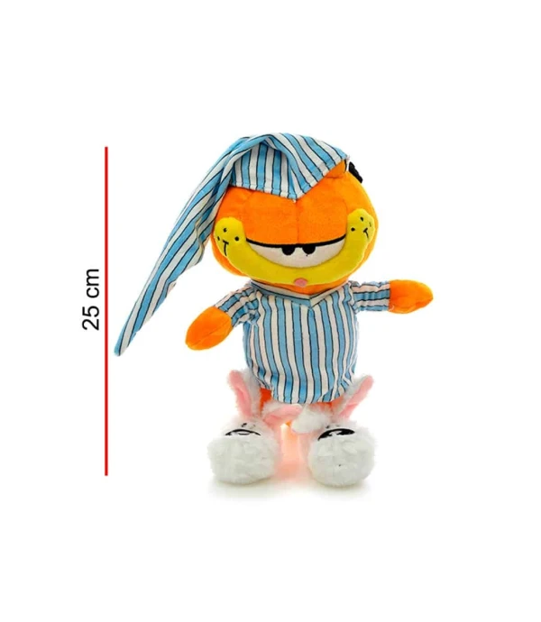 GARFIELD EN PIJAMA 25CM Naranja