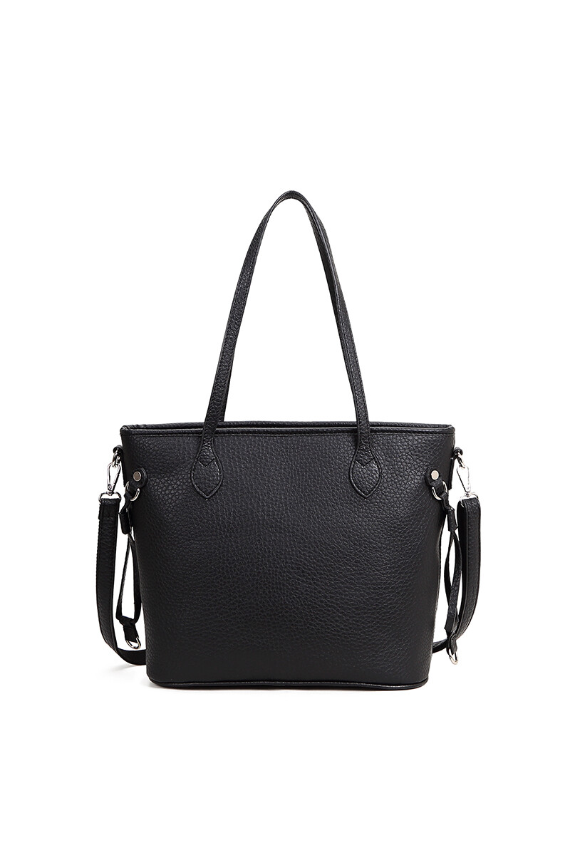 Cartera Bolso Trendy Negro