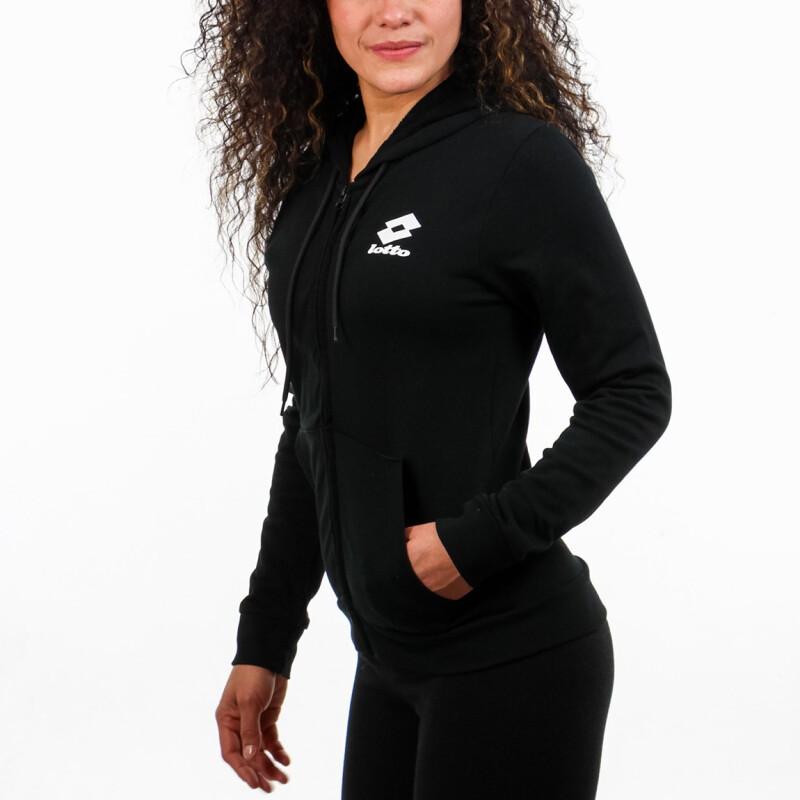 LOTTO MUJER CANGURO CON CIERRE - NEGRO Negro