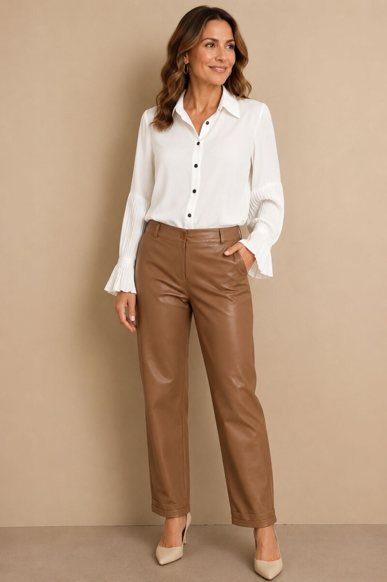 PANTALON JUNE - Camel 