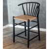 Banqueta wish negra, H 65cm Banqueta wish negra, H 65cm