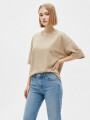 Remera Cervy Taupe Claro