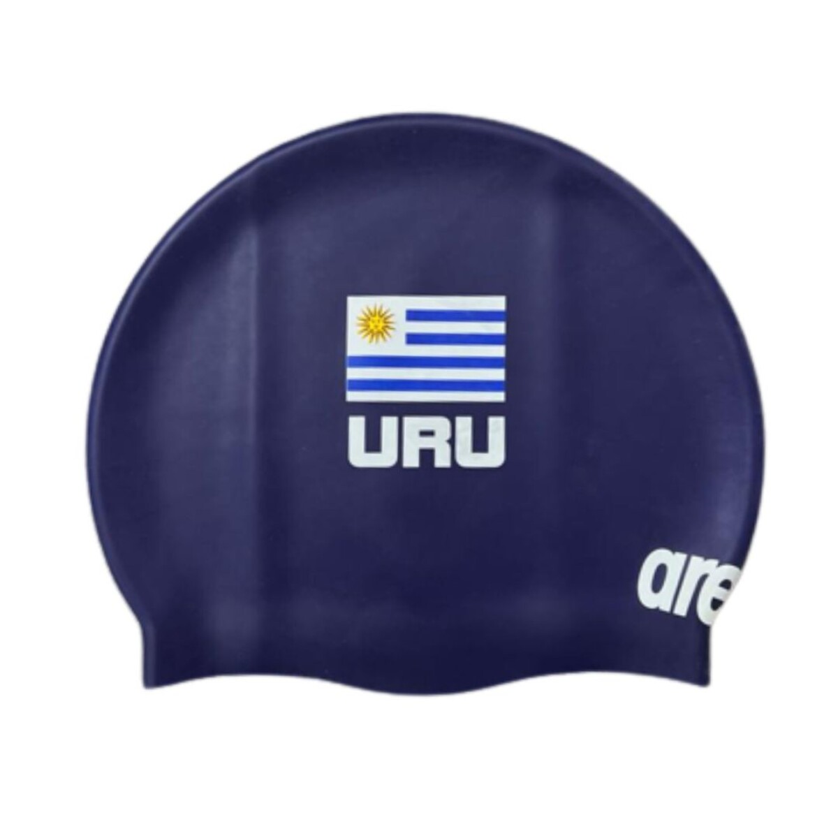 Gorra De Natación Unisex Arena Uruguay Flag Silicone Cap - Azul oscuro 