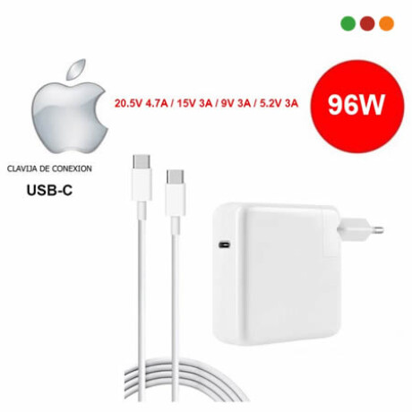 Fuente / Cargador Compatible Apple Macbook USB C 96w Fuente / Cargador Compatible Apple Macbook Usb C 96w