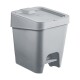 Tarro de Residuos Con Pedal 8L GRIS