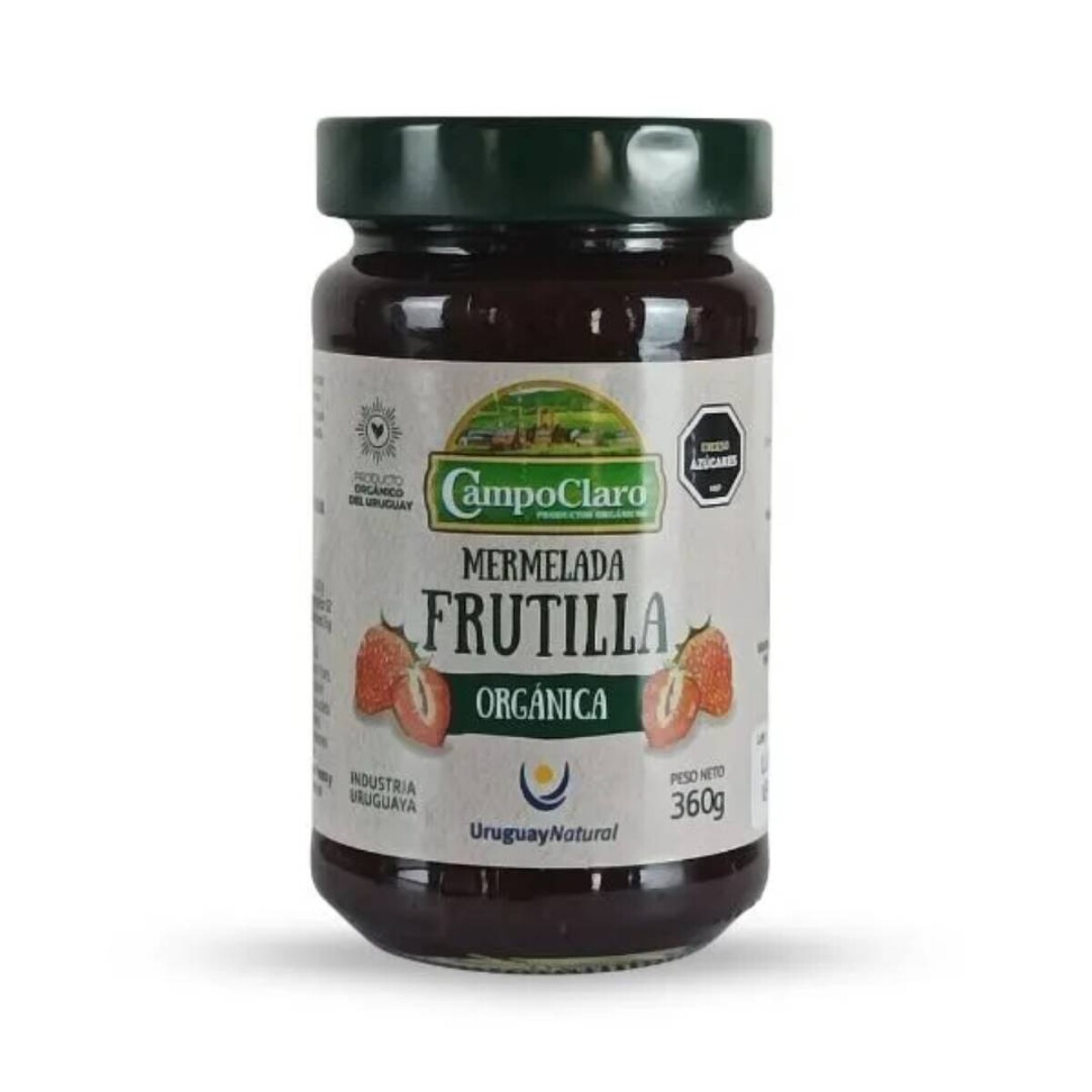 Mermelada Campo Claro 360 Grs - Frutilla 