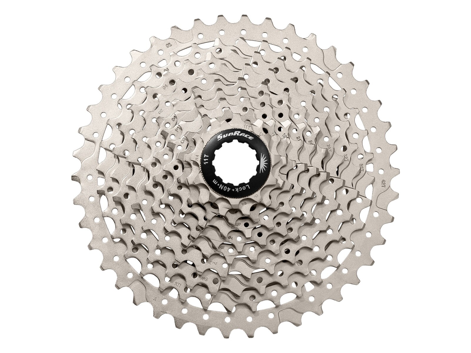 Cassette Sunrace Ms2 11-46 10 Vel - Plateado 