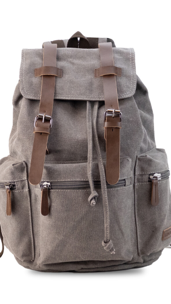 MOCHILA HUAPI GRIS