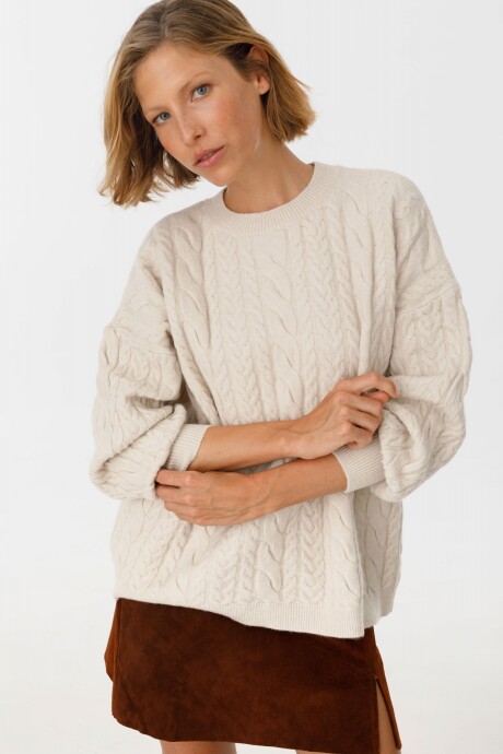 Sweater Barroco Crudo