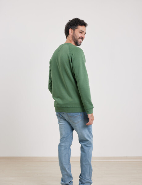 470910 SWEATER JOGGING HARRY Verde Claro Melange