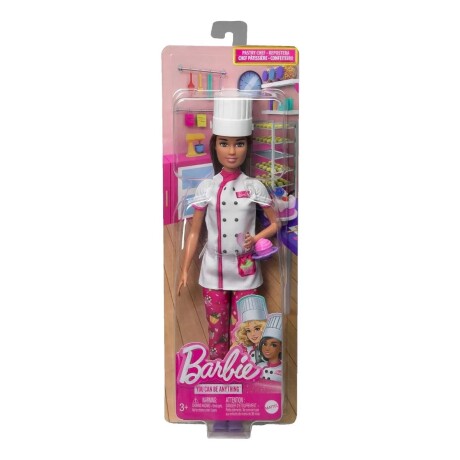 Muñeca Barbie Profesiones Pastelera 001