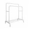 Perchero Para Ropa de Metal Doble Práctico y Resistente Blanco