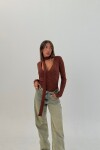Body Choker Brown