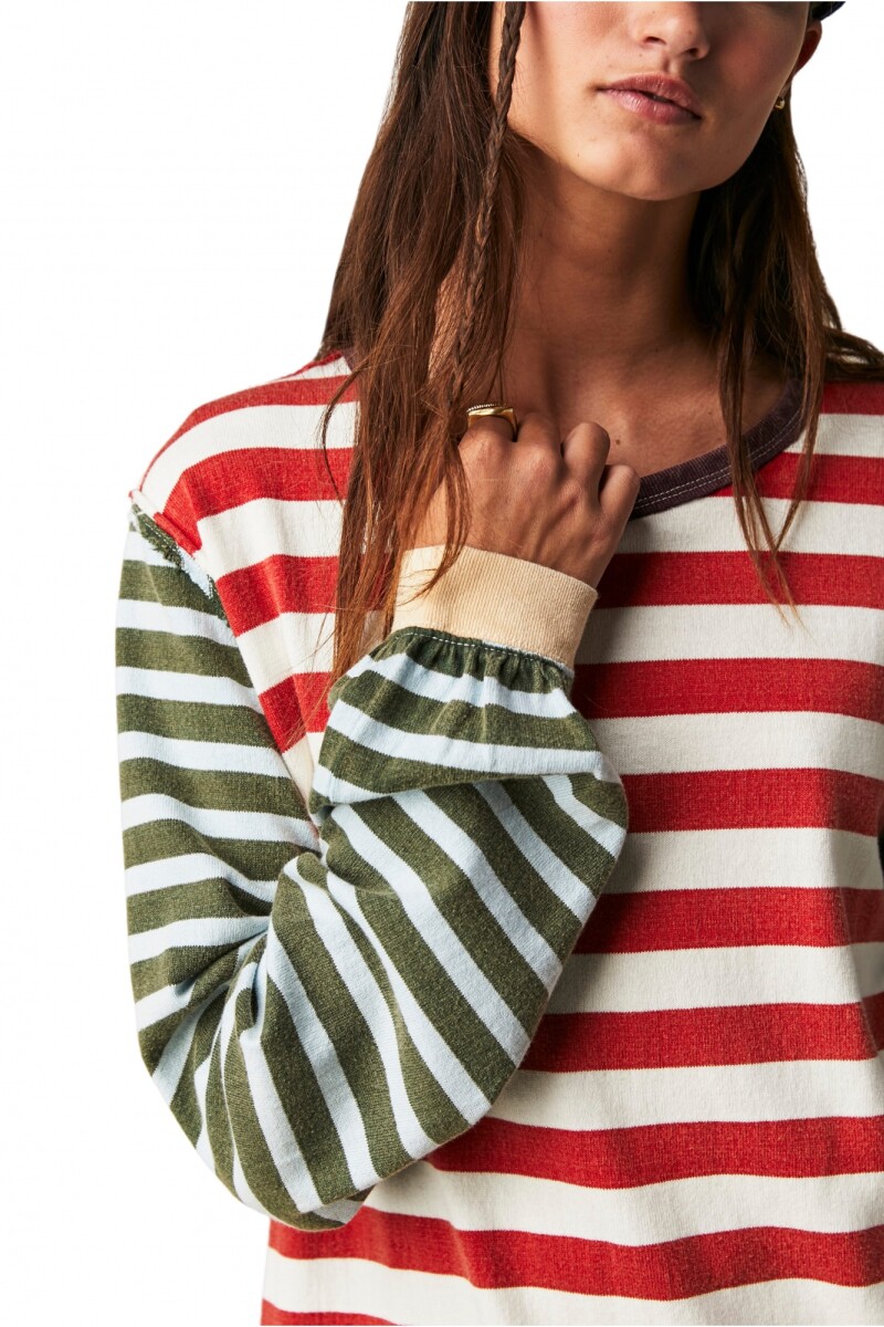 CAMISETA SAWYER Rojo