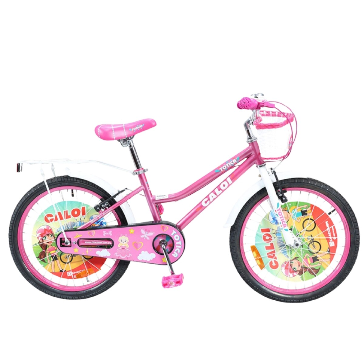Bicicleta Caloi New Totica Aro 20" Rosado 