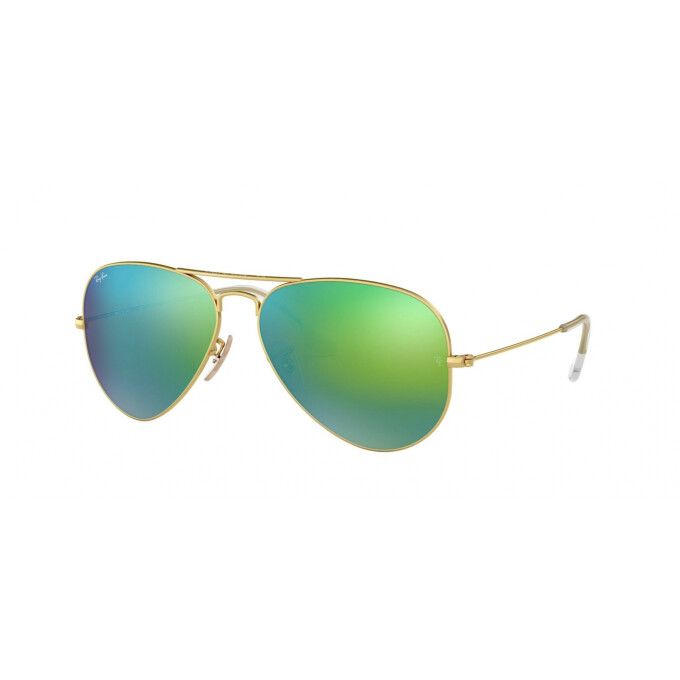 Ray-Ban Aviador 3025 Dorado y Verde