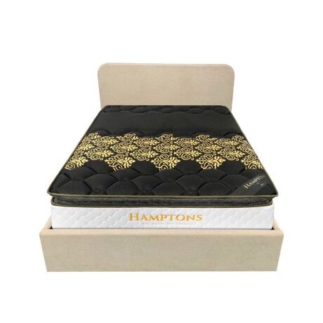 Sommier baul 2 plazas Hamptons Hybrid Iridium con respaldo Sommier baul 2 plazas Hamptons Hybrid Iridium con respaldo