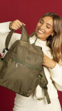 MOCHILA ZURICH VERDE SAFARI