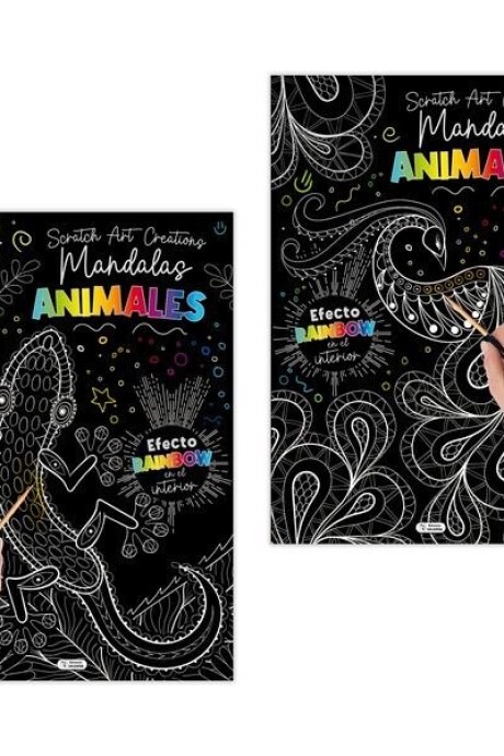 SCRATCH ART MANDALAS ANIMALES SCRATCH ART MANDALAS ANIMALES