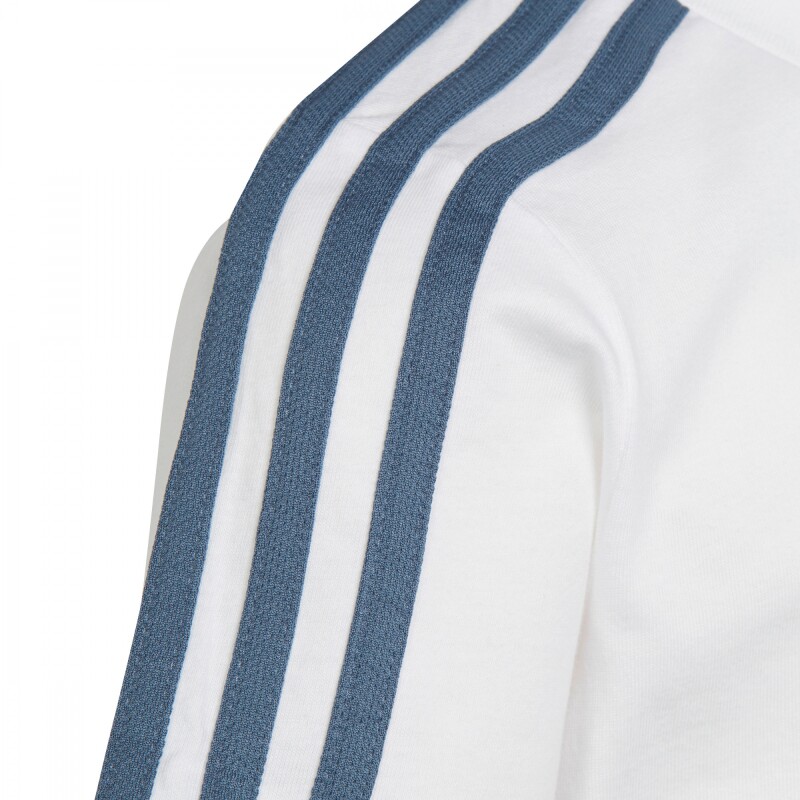 Conjunto 3-Stripe Classic Set de Niños Blanco