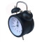 Reloj Despertador Clásico Chico Negro