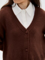 Cardigan Aelvos Chocolate