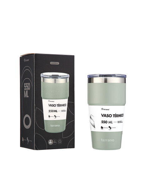Vaso Térmico No Drops Oliva