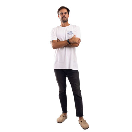 Remera La Isla Swell White