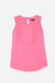 Blusa con calado FUCSIA