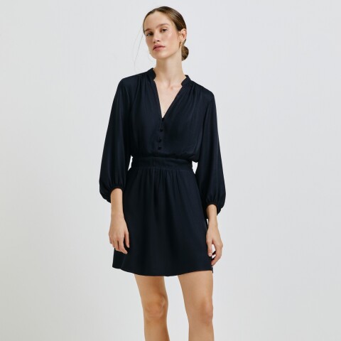 VESTIDO CURTO FEM NEGRO
