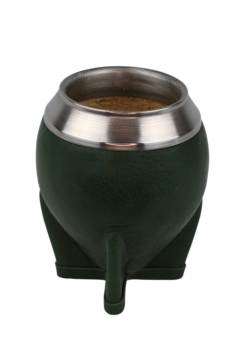 Mate calabaza simil color torpedo Verde