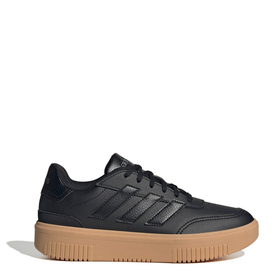 Championes de Mujer Adidas Courtblock Bold Plataforma &lt;span&gt;Negro - Beige Natural&lt;/span&gt;