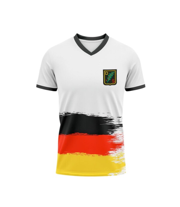 Remera deportiva Colegio Alemán Blanco