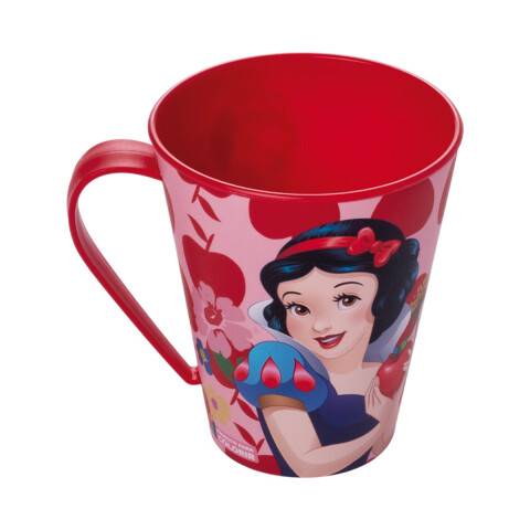 Taza Plástica Princesas Disney 360 ml ROJO