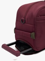 Bolso De Fin De Semana De Nylon rojo