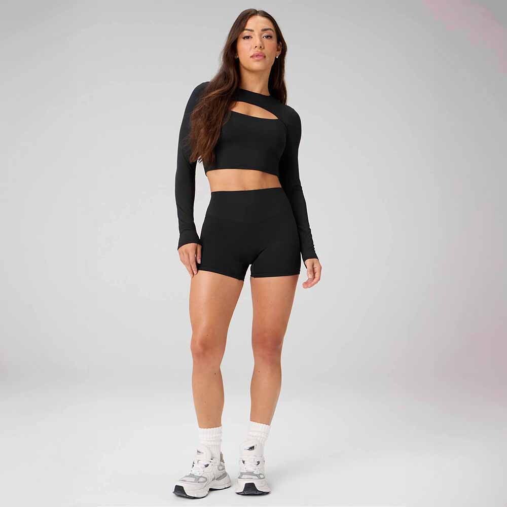 Short The No-Seam PureLuxe TLC 4" Mujer Black