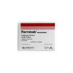 FERRETAB CJ X 30 CAPSULAS única