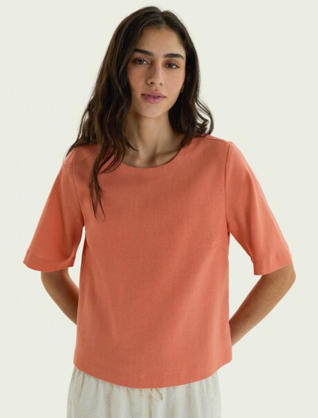 BLUSA MANGA CORTA BLUSA FEM