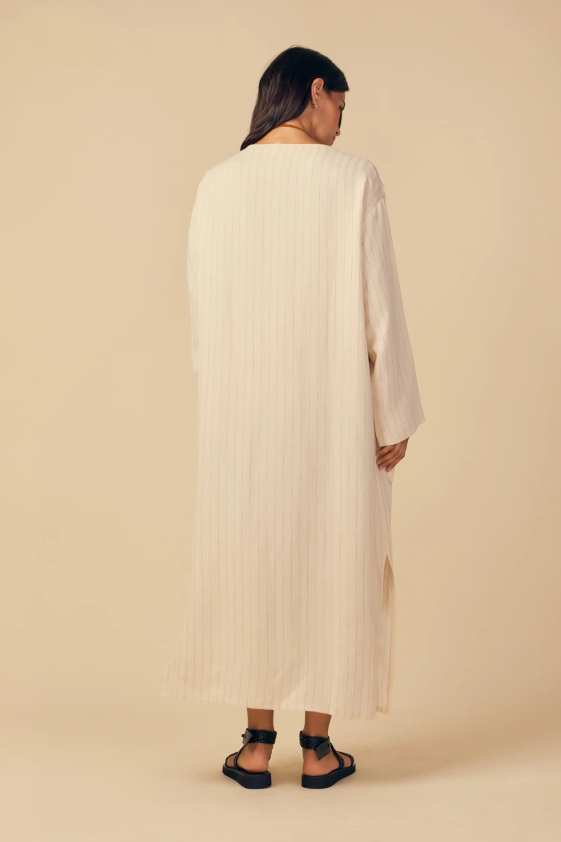 RIZZA/7234 DRESS Crudo