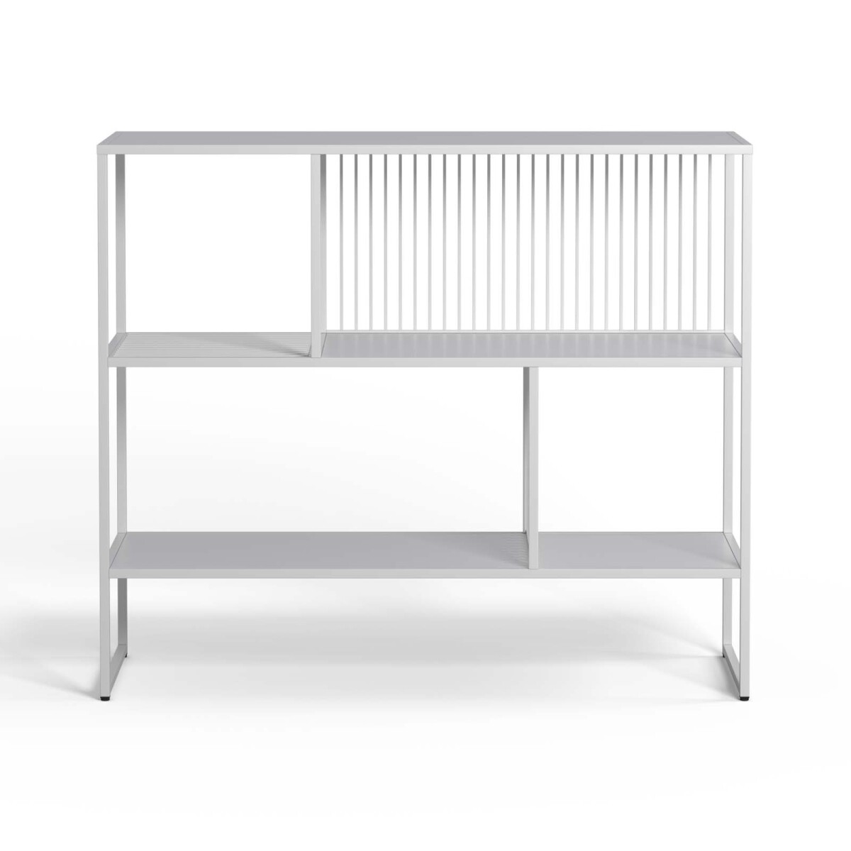 BIBLIOTECA - METAL BLANCO OLIVIA 