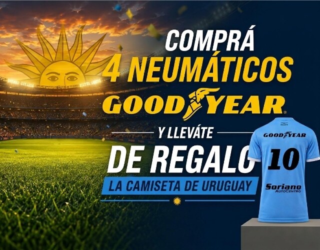 Pop-Up. Promo Camiseta Goodyear