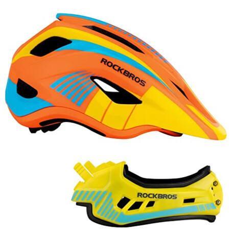 Casco Rockbros Infantil Para Bicicleta Diseño 2 en 1 001